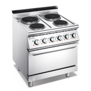 ALPHALUX ELECTRIC ROUND 4 HOT PLATE COOKER - AXEC-900-4R