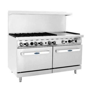 AMERICAN GAS COOKER WITH GRIDDLE- ATO-6B12G