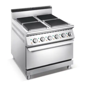 ALPHALUX ELECTRIC SQUARE 4 HOT PLATE COOKER - AXEC-900-4S