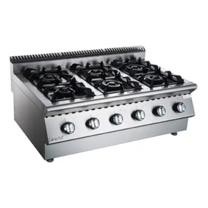 ALPHALUX GAS COOKER STOVE 6 BURNER - AXCG-600-6