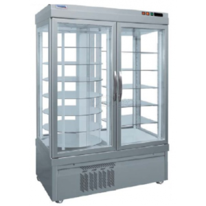 Refrigerated showcase 2 Doors with 7 rotating shelves7401 NFP Silver #refrigerated #pastry #buzrefrigeration #refrigerator #dessert #bainmarie #bakery #showcases #refrigeratedbakerydisplaycase #breaddisplaycase #bakerylife #bread #patisserie #bakeryshop #cakeshowcase #cakeshop #cake #bakerydisplay #sweetshop #cakedisplay #bakerycase #openshowcase #showcase #bakerybreaddisplay #driednuts #displaycase #refrigeratedtruck #trucks #logistics #frigo