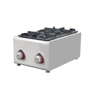 AXGC-600-2 GAS COOKER 2 BURNER -E-RQB-400