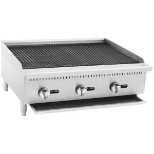 American Gas LAVA ROCK 3 BURNER ATCB- FB36