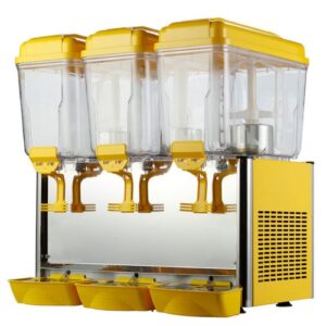 Juice Dispenser YELLOW 3 tank 18L*3