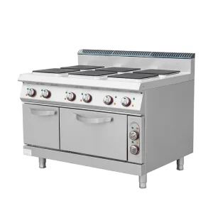 ALPHALUX ELECTRIC 6 HOT PLATE COOKER - AXEC-900-6SM