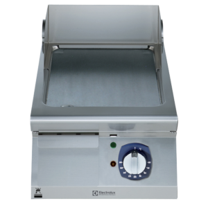 ELECTROLUX ELECTRIC GRILL FRYTOP SMOOTH HORIZONTAL PLATE 400 MM-BR USHED CHROME - E9IINDAOMCA