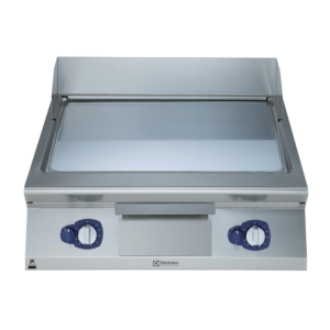 ELECTROLUX GRILL GAS FRYTOP POLISHED CHROME SMOOTH SLOPED PLATE 800 MM - E9FTGHCS00