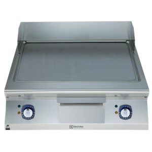ELECTROLUX GRILL ELECTRIC FRYTOP SMOOTH HORIZONTAL PLATE 800 MM-BRUSHED CHROME - E9IINDAOMEA