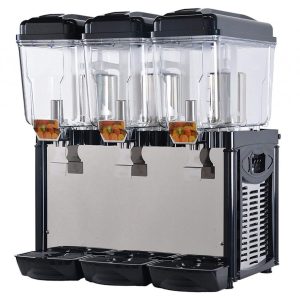 Juice Dispenser black 3 tank 18L*3