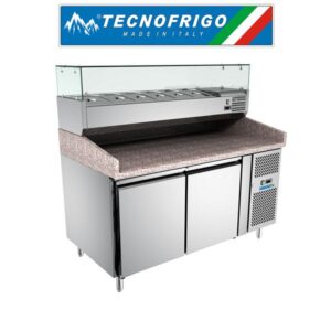 TECNOFRIGO PIZZA PREP STATION WITH SALAD CHILLER - TF2600TN