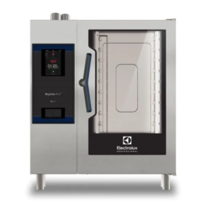 ELECTROLUX SKYLINE PREMIUM COMBI OVEN 10 GN 1/1 ELECTRIC. BOILER OPEN BASE WITH TRAY SUPPORT - ECOE101T2A1