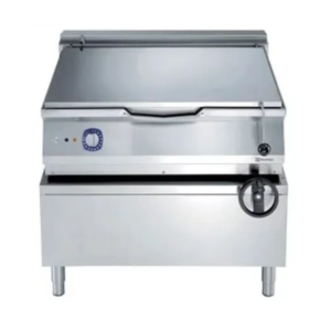100LT ELEC. BRAISING PAN-DUOMAT BOTTOM AUT. E9BREJDPFM