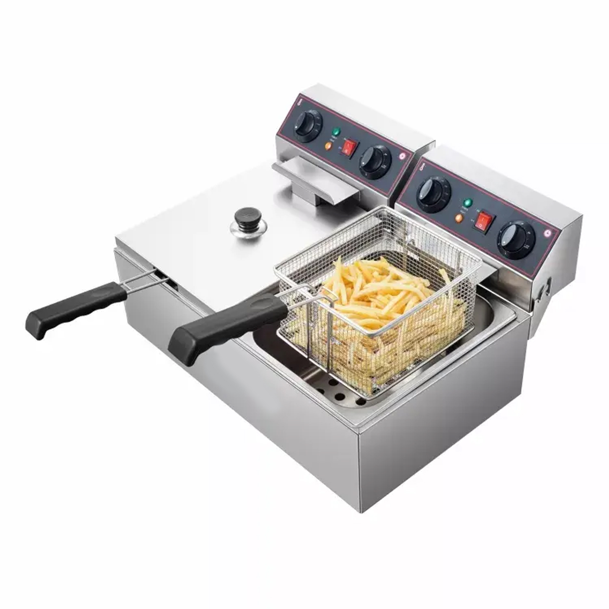 Electric Fryer Ef-8l-2 - Royal Kitchen Equipment L.l.c