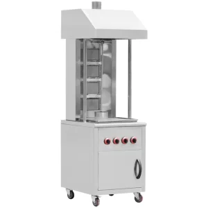 Shawarma on cabinet 4 burner local 60X70X210 Burner without warranty - SHC4B6070