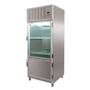 Meat Display chiller 80X80X220 1 Full Glass Door MEATDIS80G1