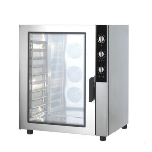 NG-SP-010G-Gas convection Oven ALPHALUX with STEAM 10 tray 10 GN1/1 PROGRAMMABLE