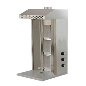 Shawarma Machine Table Top 3 FRANCE BURNER 65x70x120 Burner without warranty - SHT3F65