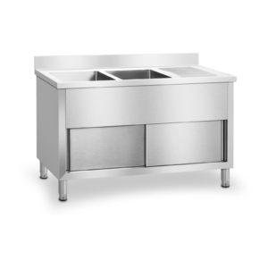 Sink on Cabinet 120X70X85 Middle Bowls1 - SOC12070MB1