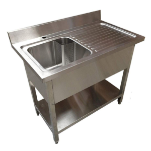 Sink on Stand 100X60X90 Lift Bowl 1 - SOS10060LB1