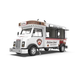 WHITE - FOOD TRUCK SUEGE