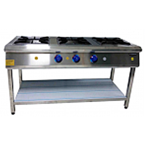 3 BURNER 150*60 GAS RANGE - TRO-03