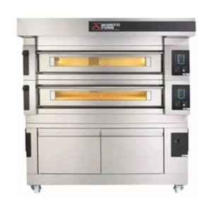 PIZZA AND BAKERY DECK OVEN ELECTRIC + STEAMER + PROOFER MORETTI FORNI - S100E + S100L80 STEAM