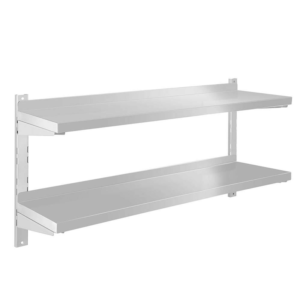 WALL SHELF DOUBLE 102X40 - WSHD102