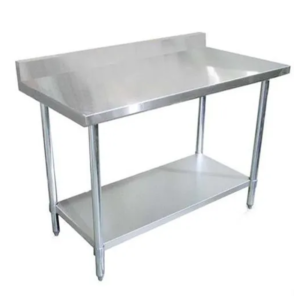 WORK TABLE 1 Undershelf 175X70X90 Backsplash - WT1U170S