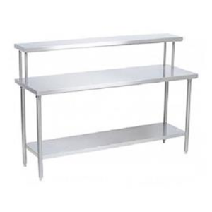 WORK TABLE 1 Under Shelf 150X70X90 Over shelf 1 Flat top - WT1U150V1