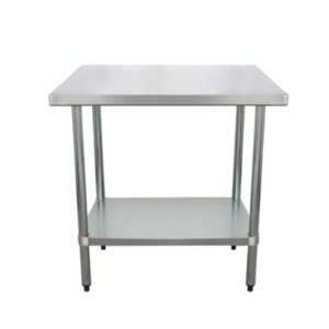 WORK TABLE 1 Under shelf 40X70X85 cm Flat top - WT1U40F
