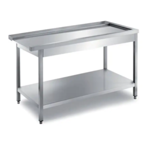 Exit table for dishwasher 140X75X85 Backsplash - XTD140R